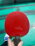 红双喜乒乓球拍胶皮狂飙3兵乓球胶皮普狂三狂3反胶套胶狂飚3 狂飚3（红色1片 硬39厚2.2） 实拍图