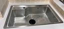 欧琳（OULIN）不锈钢水槽单槽304 厨房洗菜盆单槽洗碗池水槽单盆水槽OLJD619 实拍图