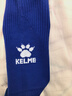 卡尔美（KELME）儿童长筒足球袜加厚毛巾底防滑比赛训练运动高筒袜子青训 彩蓝 实拍图