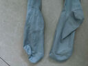 可孚多色款静脉曲张弹力袜医用彩色袜透气久站医护孕妇压力袜 奶油蓝M 实拍图