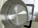 三四钢雪平锅内层316L不锈钢奶锅小汤锅食品级加厚多功能煮面辅食牛奶锅 新国标内层316L钢 带蒸笼 20cm 实拍图