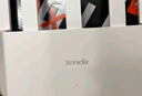 Tenda腾达路由器【千兆WiFi6+穿墙王】无线AX3000信号增强家用放大器Mesh国家补贴金榜一名云霄白立式 实拍图