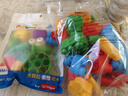 Hape柔性polym积木 防吞大颗粒可机洗可脚踩软胶积木 男女孩玩具礼物 PolyM七彩体验装 18M-3Y 实拍图