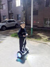 领奥电动儿童智能平衡车3-6-12岁体感10岁到15岁以上腿控成年人两轮自动手扶双轮新款平行车 K6旗舰白54V【三控+APP+炫光轮】 实拍图