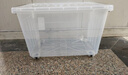 Cetomo 透明收纳箱特大号整理箱带轮外体积150L 71*51*42.5cm 1个装 实拍图