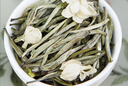 八窨飘雪茉莉花茶茶叶新茶特级浓香茉莉雪芽四川绿茶单芽礼盒送礼品袋200g 实拍图