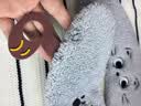 三利马桶垫秋冬季保暖带提手加厚马桶坐垫家用毛绒拉链款马桶圈垫坐垫 实拍图