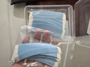 苏泉假发胶片生物双面胶假发贴片男防水防汗补发粘无痕蓝胶薄款36片 实拍图