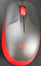 罗技（Logitech）M190 无线鼠标 笔记本电脑商务办公家用全尺寸光电鼠标 适用中大手型 红色 实拍图