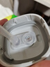 HEGEN海格恩儿童吸管杯盖通用奶瓶杯配件1-3-6岁宝宝喝奶直饮喝水杯盖 灰色吸管杯盖 （吸管可裁剪适用奶瓶及吸管杯） 配件 实拍图