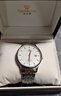 天王（TIAN WANG）手表女士 新年礼物昆仑系列钢带机械女表白色LS5876S.D.S.W 实拍图