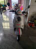 爱玛（AIMA）爱朵三轮车72V22AH石墨烯铅酸家用成人小型电动车电动轻便摩托车 山雨灰-72V22AH 铅酸石墨烯电池 实拍图