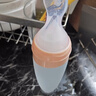 英氏（YEEHOO）婴儿米糊软勺奶瓶宝宝辅食神器挤压式米粉喂养食器工具 奶白色 实拍图