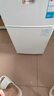 志高（CHIGO）小冰箱迷你小型家用冷藏冷冻两用宿舍出租房用双门办公室电冰箱节能省电 【一级能效】66L白色【三天约一度电】 实拍图
