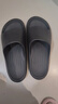 朴西香蕉船情侣凉拖鞋女浴室不易滑室内居家四季拖鞋男 黑色 44-45 实拍图
