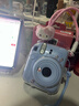 富士（FUJIFILM）立拍立得mini12相机minise升级款一次成像即拍即得相纸 圣诞礼物 年会奖品 Mini12 绣球蓝【双旦特惠】 官方标配【不含相纸】 实拍图