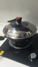炊大皇铁锅炒锅传世30cm无涂层铸铁炒菜锅具电磁炉燃气灶通用C30D2 实拍图