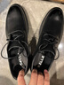 百丽通勤商务皮鞋男秋冬新商场款牛皮正装鞋婚鞋CF01DCM9 经典黑 40 (250mm) 实拍图
