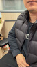 京东京造【零压系列】轻薄羽绒服男外套冬季 防钻绒马甲背心男 曜石黑 XL 实拍图
