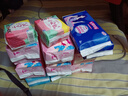 七度空间(SPACE7)卫生巾少女生纯棉薄款姨妈巾组合装整箱批发 【全周期整箱】日夜用组合132片 实拍图