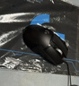 罗技（G）G502 HERO 主宰者 电竞游戏鼠标 有线鼠标 RGB炫彩灯光  机械配重竞技FPS吃鸡宏cf吃鸡鼠标 G502H+蓝白贴纸+鼠标垫 实拍图