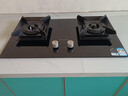 万和燃气灶【蓝莲花C5·65%热效率】液化气4.8kW一级能效烟灶联动国补20%嵌入式家用煤气双炉具C5L90S 实拍图