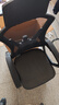 锦汐 电脑椅家用办公椅子靠背人体工学椅学习转椅老板座椅游戏电竞椅 【后躺+乳胶+4级气杆】黑框黑网 实拍图