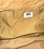 优衣库男装女装灯芯绒工装衬衫长袖衬衣休闲复古480295 31 米色 L 实拍图