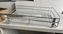 卡贝拉篮橱柜厨房304不锈钢双层抽屉式碗碟置物架锅筷收纳调味料碗篮 实拍图