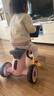 贝趣儿童三轮车自行车1-3-6岁脚踏车宝宝平衡车婴儿幼儿2岁小孩童车 洛珊粉【灯光音乐+防侧翻】 滑步滑行车生日六一儿童节礼物 实拍图