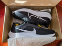 耐克NIKE跑步鞋男飞马40气垫PEGASUS 40运动鞋DV3853-001黑白44.5 实拍图