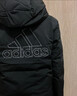 adidas 保暖鸭绒连帽羽绒服男女同款阿迪达斯官方轻运动 黑色   XL 实拍图