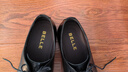 百丽男鞋商务正装皮鞋休闲增高软底真皮鞋A0916 黑色-无钉版 40 实拍图