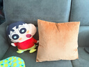京东京造棉花糖抱枕 超柔棉棉绒沙发床头客厅办公室腰靠枕垫蜜糖橘45x45cm 实拍图
