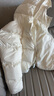 森马（Semir）羽绒服女冬90绒子短款三防花苞帽25高蓬防风连帽外套109725113028 实拍图