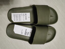 京东京造【糖果拖】拖鞋男士防滑轻便情侣防臭浴室拖凉拖鞋墨绿42-43 实拍图