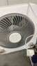 美的（Midea） 电风扇 家用台式小风扇空气循环扇转页扇办公室桌面鸿运扇五叶轻音柔风卧室宿舍节能省电台扇 KYT20-25F【8寸推荐款】 桌面转页扇 实拍图