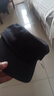 刀郎帽子男士秋冬季平顶帽户外遮阳帽韩版休闲鸭舌帽黑色 光板黑可调节 s(5456cm) 实拍图
