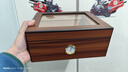 茄龙（CIGARLOONG）雪茄保湿盒钢琴烤漆大容量双层雪松木古巴雪茄烟盒保湿柜盒 实拍图