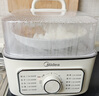 美的（Midea）电蒸锅 电煮锅电火锅多功能锅家用电锅蒸蛋器蒸包子锅电热锅10.8升三层大容量多用途锅ZGE2323Z02 实拍图