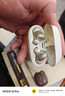 iKF Ultra真无线圈铁降噪蓝牙耳机 ANC主动降噪入耳式耳机楼氏钛合金动铁HiFi级听歌运动适配手机电脑 云岩白-圈铁双发声单元+HiF音质 标配 支持APP 实拍图