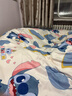 富安娜 舒暖七孔抗菌纤维被 四季被春秋被 双人加大被芯5斤230*229cm 白 实拍图