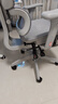 南皇人体工学椅电竞椅久坐打游戏升降扶手人体工程力学办公座椅电脑椅 全背升降灰-尼龙灰脚-搁脚-6D腰托-4级气杆-165° 155-180度(含) 可旋转可升降扶手 -赠衣架 实拍图