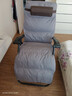 舒康优躺椅午休折叠最新款懒人椅办公室靠背阳台休闲可躺老年人专用椅子 【3D按摩椅】+绷带+豪华垫灰 实拍图