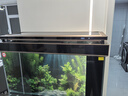 森森（SUNSUN）大型鱼缸底过滤水族箱客厅家用落地玻璃生态金鱼缸 超白款升级底滤 0.8米长35cm宽（黑白可选） 实拍图