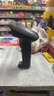 得力扫码枪 无线扫码扫描枪器 药品追溯物流快递查询医保扫码商品入库备件仓库条码扫描一维码14881S黑 实拍图