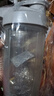 摇摇杯健身运动水杯男奶昔防漏搅拌杯子刻度杯奶茶摇杯蛋白粉水壶 灰色活动专享+带刻度+不锈钢球500ml 实拍图