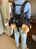 WAKYTU狗狗背带宠物横背包中大型犬老狗病狗助行双肩外出便携宠物包 2XL 实拍图