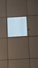 长惟 led平板灯600x600集成吊顶灯6060面板扣板灯吸顶天花灯办公室灯 38瓦600*600mm-高亮白光白框 实拍图
