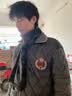趣木也男士围巾冬季爸爸格子围巾中老年薄款围脖老人保暖仿羊绒格子围巾 咖啡色 晒单实拍图